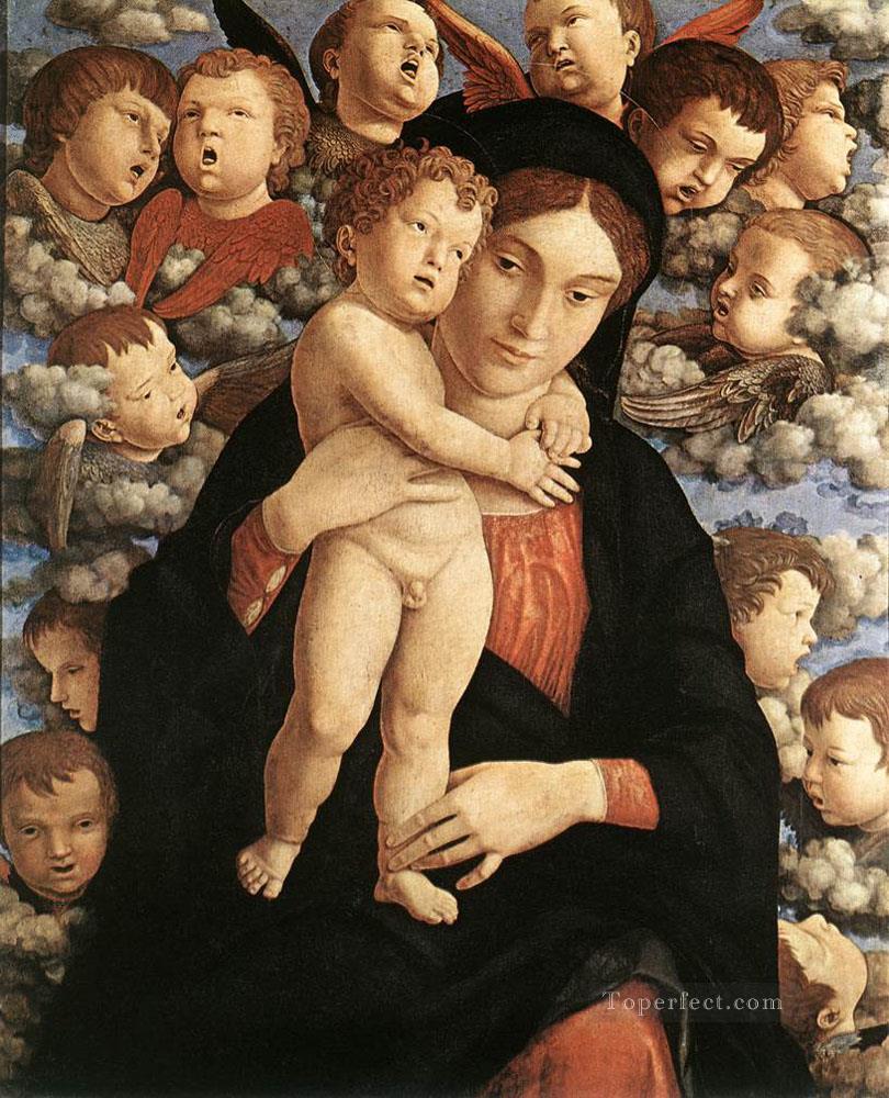The Madonna of the Cherubim Renaissance painter Andrea Mantegna Oil Paintings